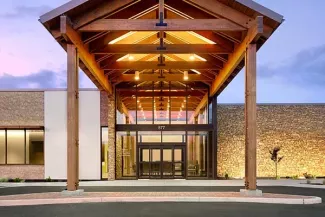 Building entrance